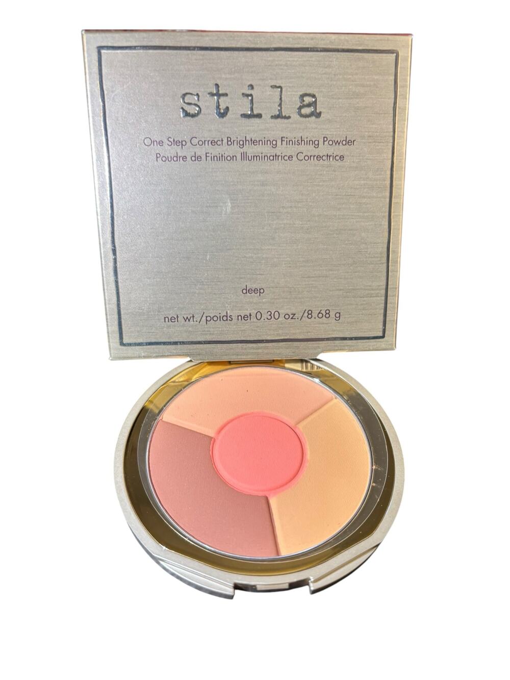 Stila Brightening Finishing Powder Deep | Color Corrects, Blurs &‎ Sets Makeup